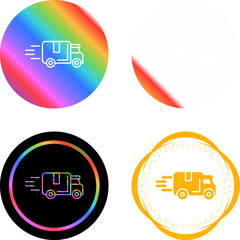 Delivery Truck Vector Icon