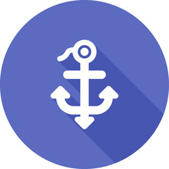 Obraz premium Anchor Vector Icon