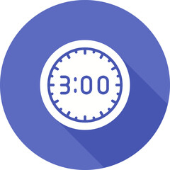 Clock Vector Icon