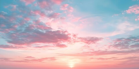 Watercolor Clouds in the Sky with Soft Sunlight Reflections. Concept Watercolor Art, Nature Landscapes, Sky Paintings, Sunlight Reflections, Cloudy Skies