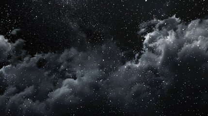 Obraz premium Black background with space for contact information