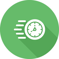 Time Fast Vector Icon