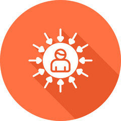 User Centered Design Vector Icon