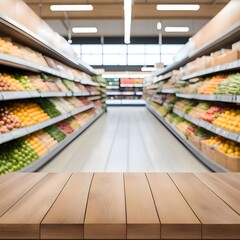 Fototapeta premium supermarket