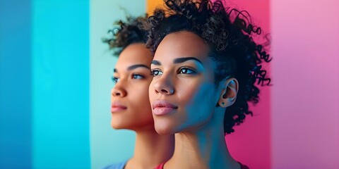 Obraz premium Understanding Gender Identity How Individuals Perceive and Express Their Gender. Concept Gender Identity, Perception, Expression, Individuality, Understanding