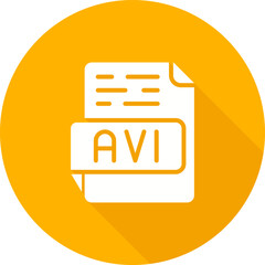 AVI Vector Icon