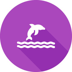 Dolphin Vector Icon
