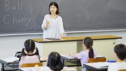 小学校英語授業風景