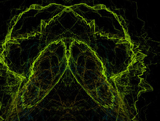 Imaginatory fractal abstract background Image