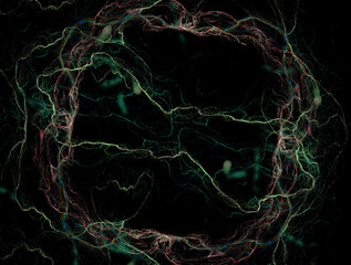 Imaginatory fractal abstract background Image