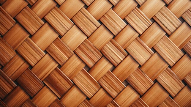 woven bamboo pattern closeup and bakground 