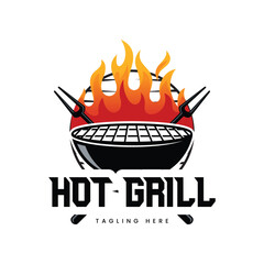 Hot grill logo