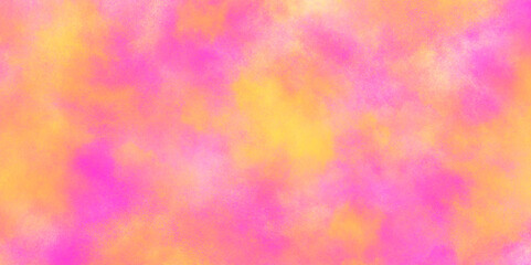 Colorful gradient ink colors wet effect hand drawn watercolor background, watercolor bleed and fringe with vibrant distressed grunge texture element for the frame Horizontal image style and design.