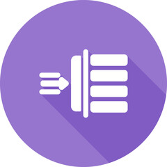 Fototapeta premium Margin Vector Icon