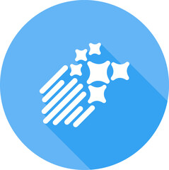 Shooting Stars Vector Icon