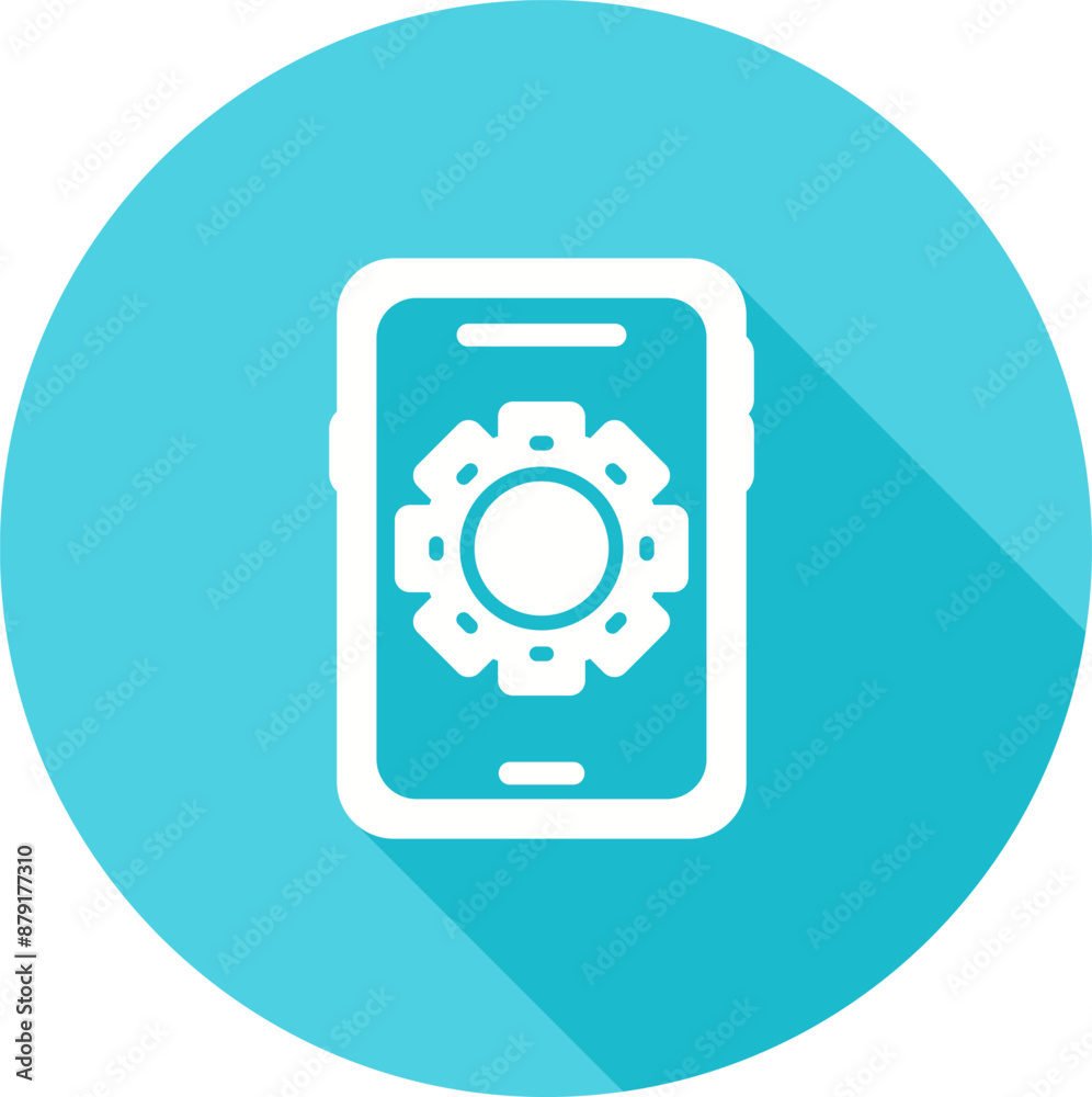 Poster Smartphone Vector Icon