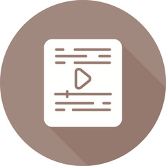 Video Vector Icon