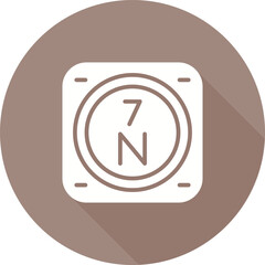 Nitrogen Vector Icon