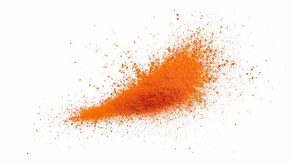  A burst of vibrant orange spice