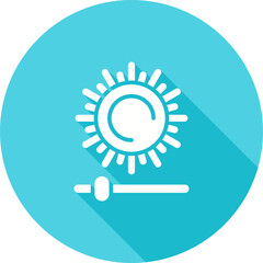 Brightness And Contrast Vector Icon