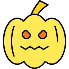 pumpkin,  jack, lantern, horror, scary Icon