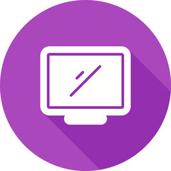 Desktop Computer Vector Icon