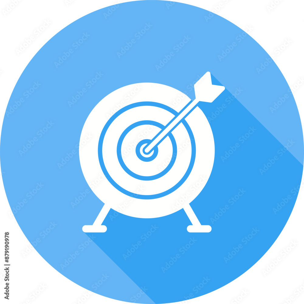 Wall mural target vector icon