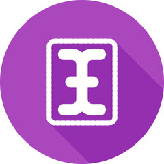 Obraz premium Type Vector Icon