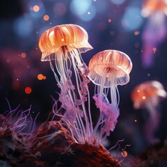 Abstract Minimalistic Design with Melancholic Geometric Bliss