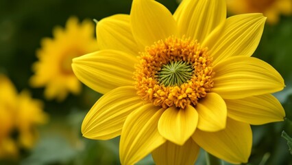 Fototapeta premium Bright and Beautiful A Sunflowers Smile