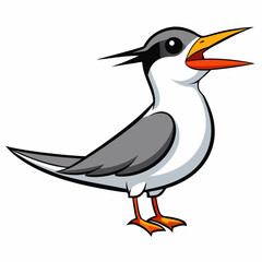 illustration of a cartoon bird