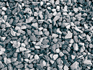 Close up of small stones as nature background.