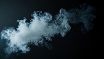  Mysterious smoke in the night sky