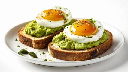  Eggs and avocado toast a classic brunch delight