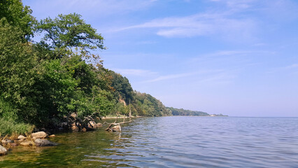 Coastal area of Pucka Bay near Oslonino