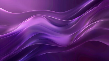 Naklejka premium A purple wavy abstract background featuring smooth, flowing lines and dynamic textures