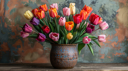 A Vibrant Celebration of Spring flower