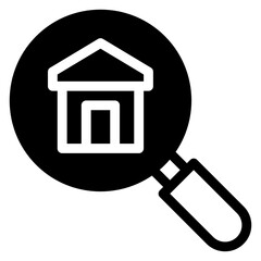 search home, property, lense, search, tool Icon