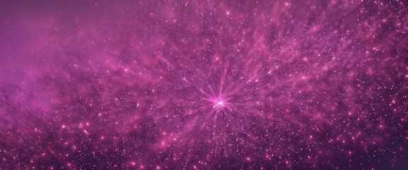 Obraz premium Fire embers particles over Pink background, Abstract dark glitter fire particles lights