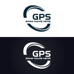 GPS logo. G P S design. White GPS letter. GPS, G P S letter logo design. G P S letter logo design in GOLD, GOLDEN LOGO, THREE, style. letter logo set in one artboard. G P S letter logo vector design.