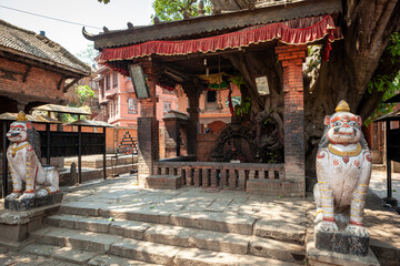 The Palace and Temples of Bhaktapur in Kathmandu Nepal