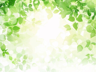 Fototapeta premium Fresh and simple green background
