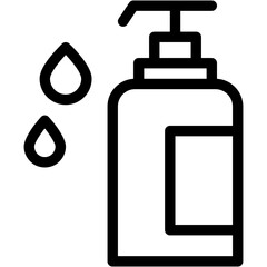 Hand, soap, wash, liquid soap Icon