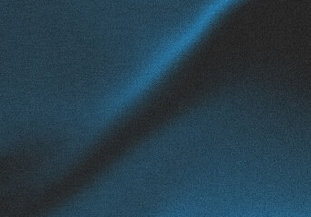 Grainy black deep blue gradient background with blazing light and noise texture effect banner in the background