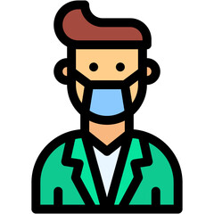 Psychiatrist, Mental, doctor, healthcare, hospital Icon
