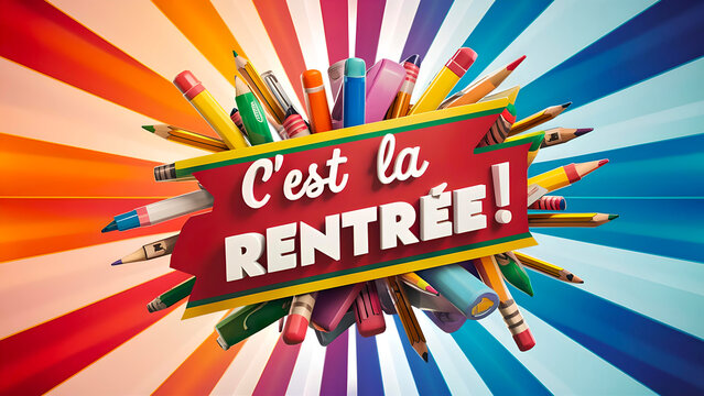 Banni&egrave;re C'est la rentr&eacute;e