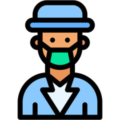 Physician, surgeon, doctor, occupation, profession Icon