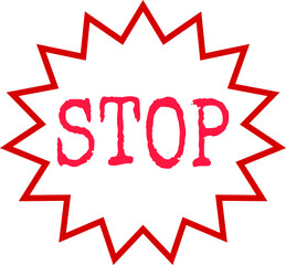 Stop sign, stop icon design, stop illustration, stop icon