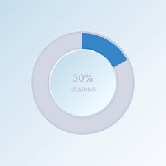 loading flat icon