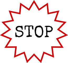 Stop sign, stop icon design, stop illustration, stop icon